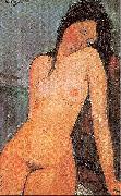 Amedeo Modigliani Sitzender weiblicher Akt oil painting reproduction